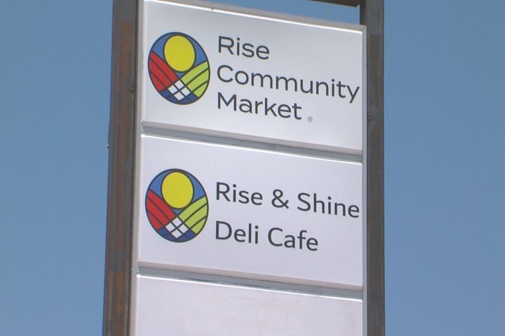 Rise Community Market Sign- Cairo, IL May 2023